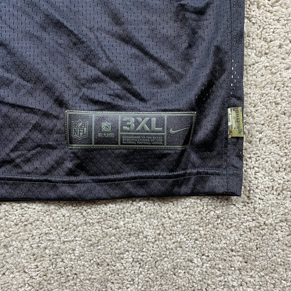 NEW‎ Nike Ezekiel Elliott Jersey #21 Salute to Service Cowboys NFL Mens 3XL $170 - Picture 7 of 9